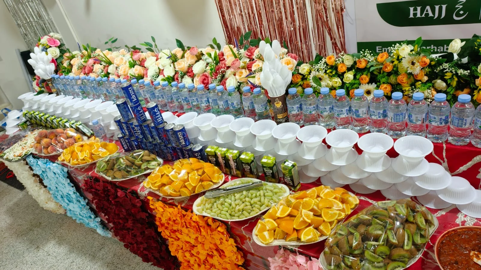 Buffet spread from the Marhaba photo collection