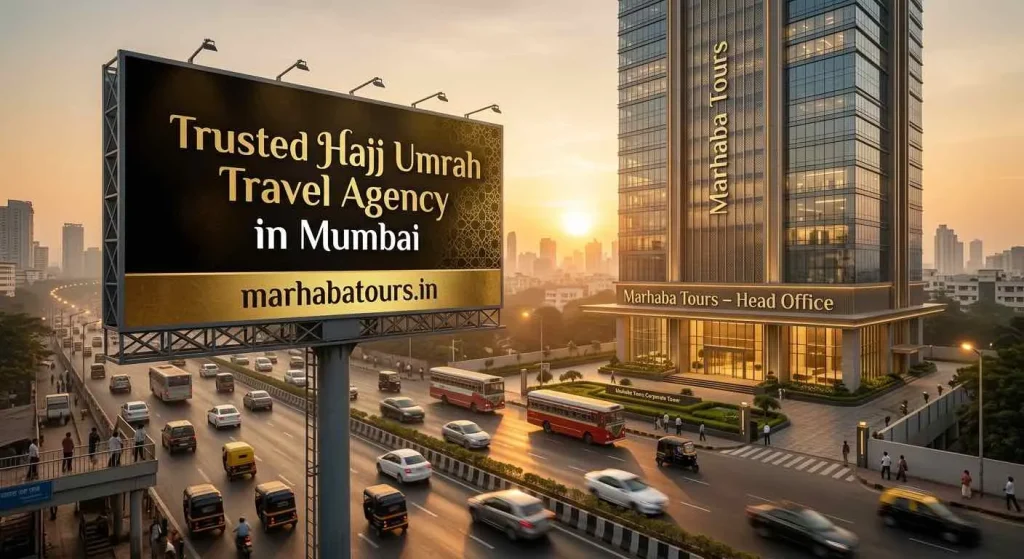 Current image: Trusted Hajj Umrah Travel Agency in Mumbai Location | Marhaba Tours