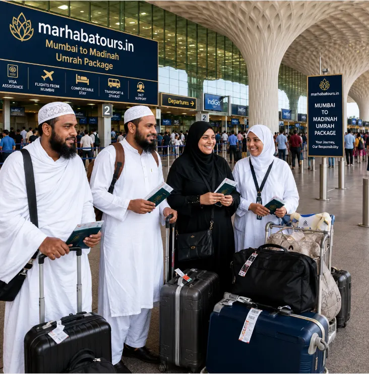 Mumbai to Madinah Umrah Package