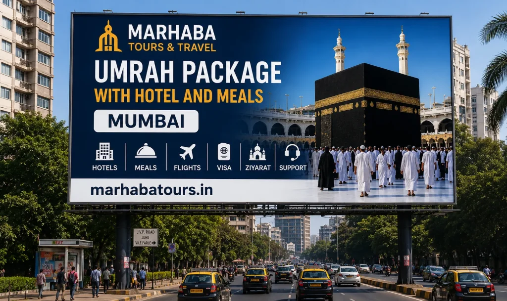 Umrah Package with Hotel and Meals Mumbai